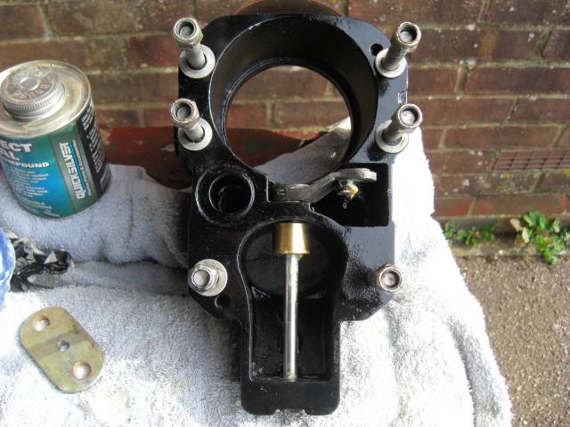 Bell housing with shift shaft installed.jpg